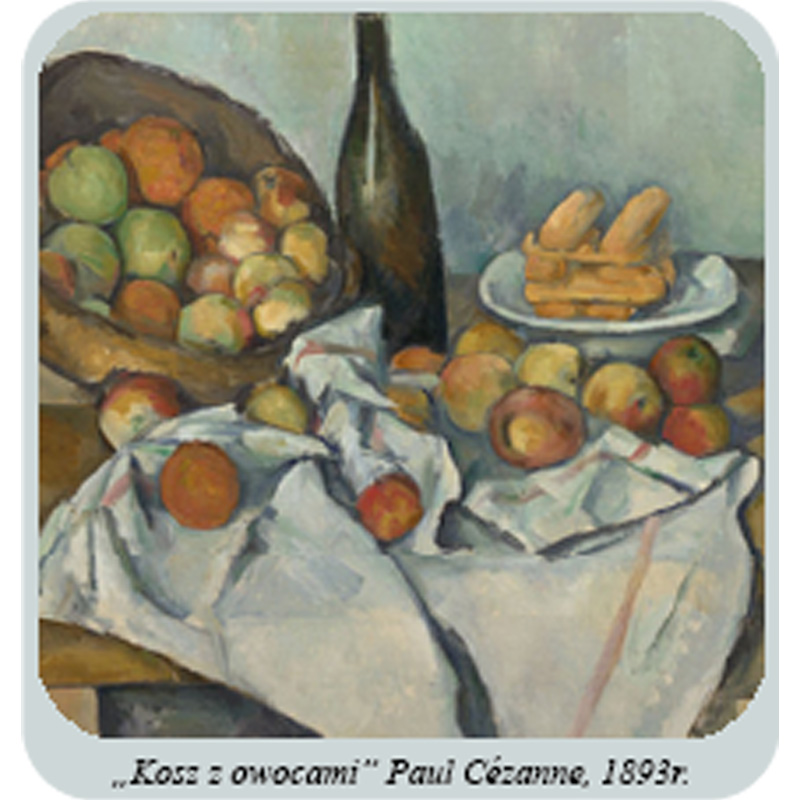 Kosz z owocami Paul Cezanne