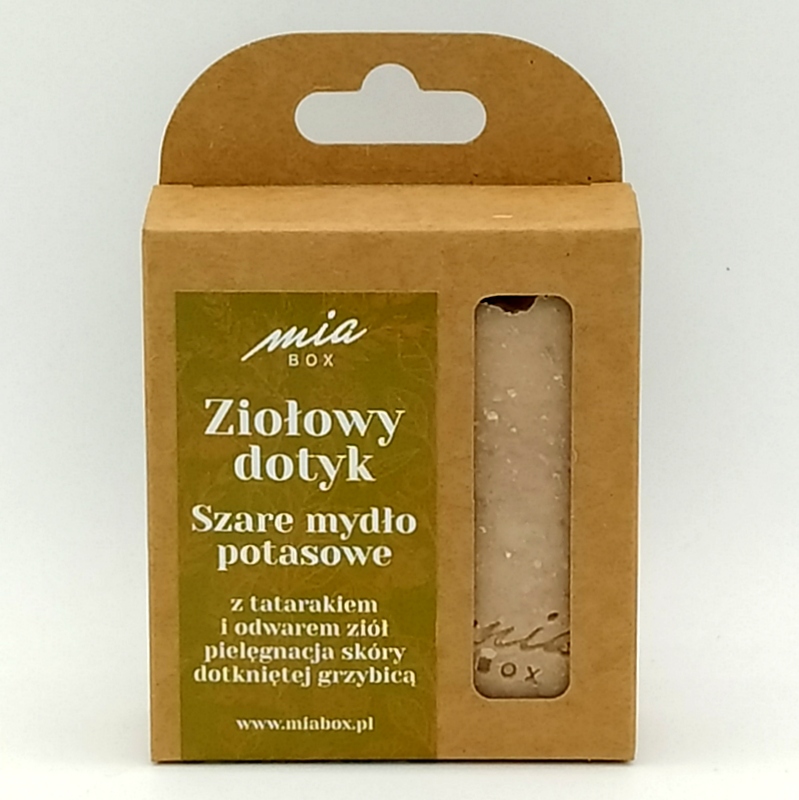 ZIOŁOWY DOTYK - mydło potasowe z tatarakiem i odwarem ziół - obrazek 2